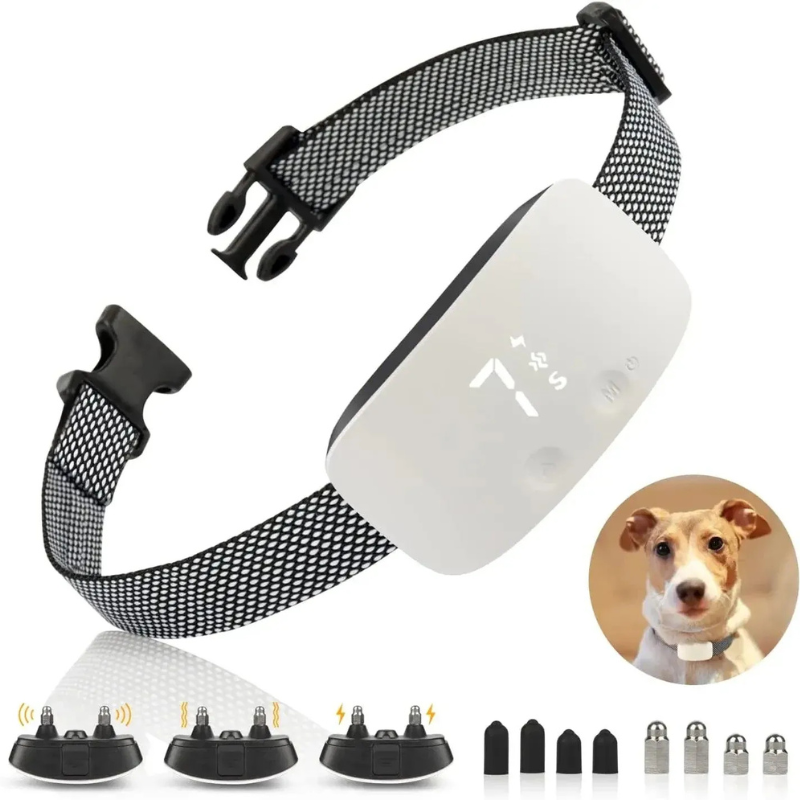 Anti-blafhalsband voor Honden – Oplaadbaar en Waterdicht