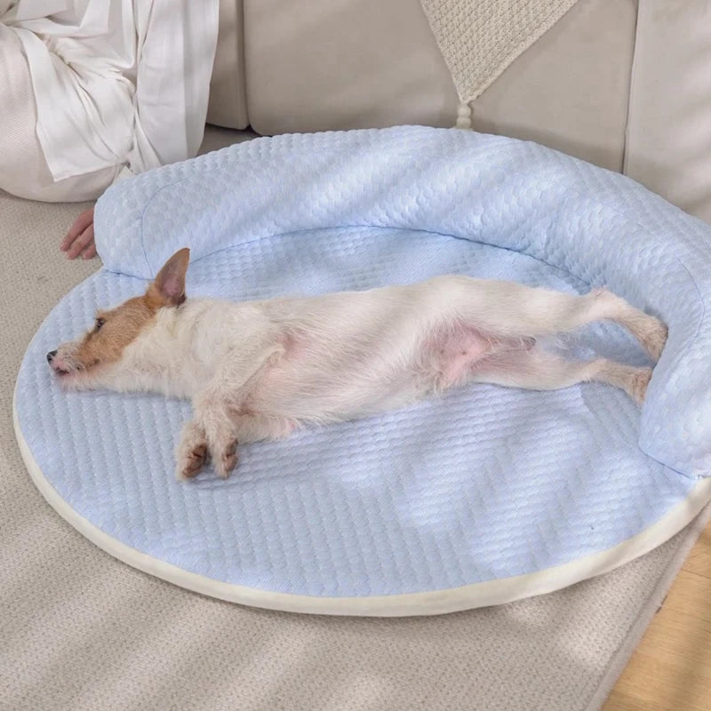 Covor Răcoritor Rotund – Cu Zonă De Odihnă Ridicată