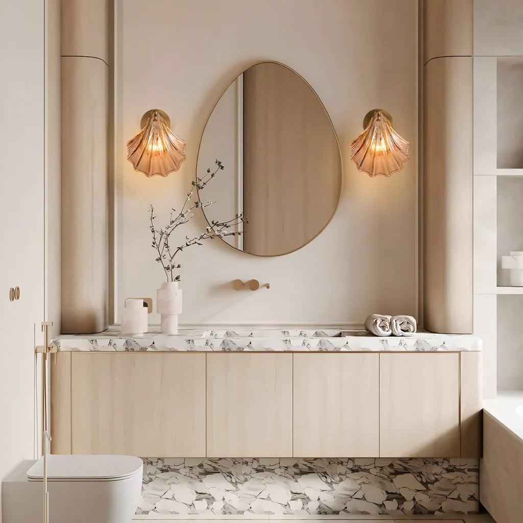 Applique Murale Conchiglia – Illuminazione Elegante e Marinara