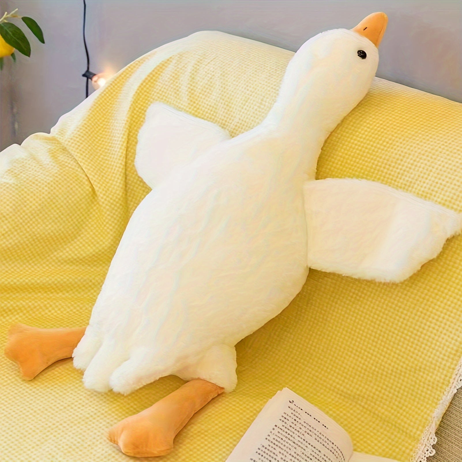 Large Plush Swan - Refined Design And Infinite Tenderness