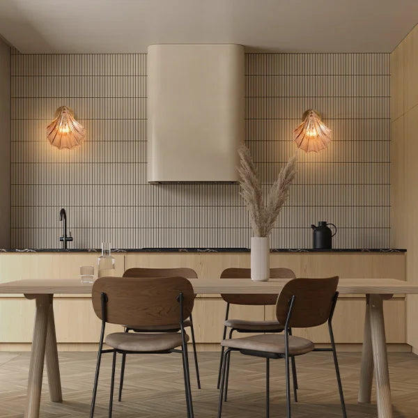 Applique Murale Conchiglia – Illuminazione Elegante e Marinara