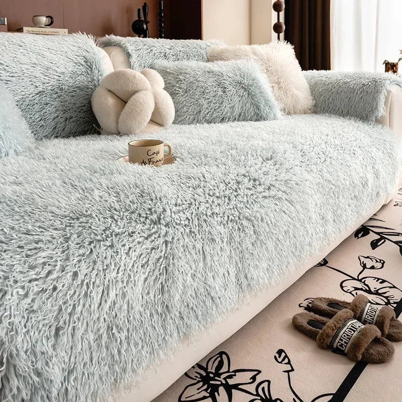 Copridivano in morbido peluche - Comfort assoluto e stile elegante