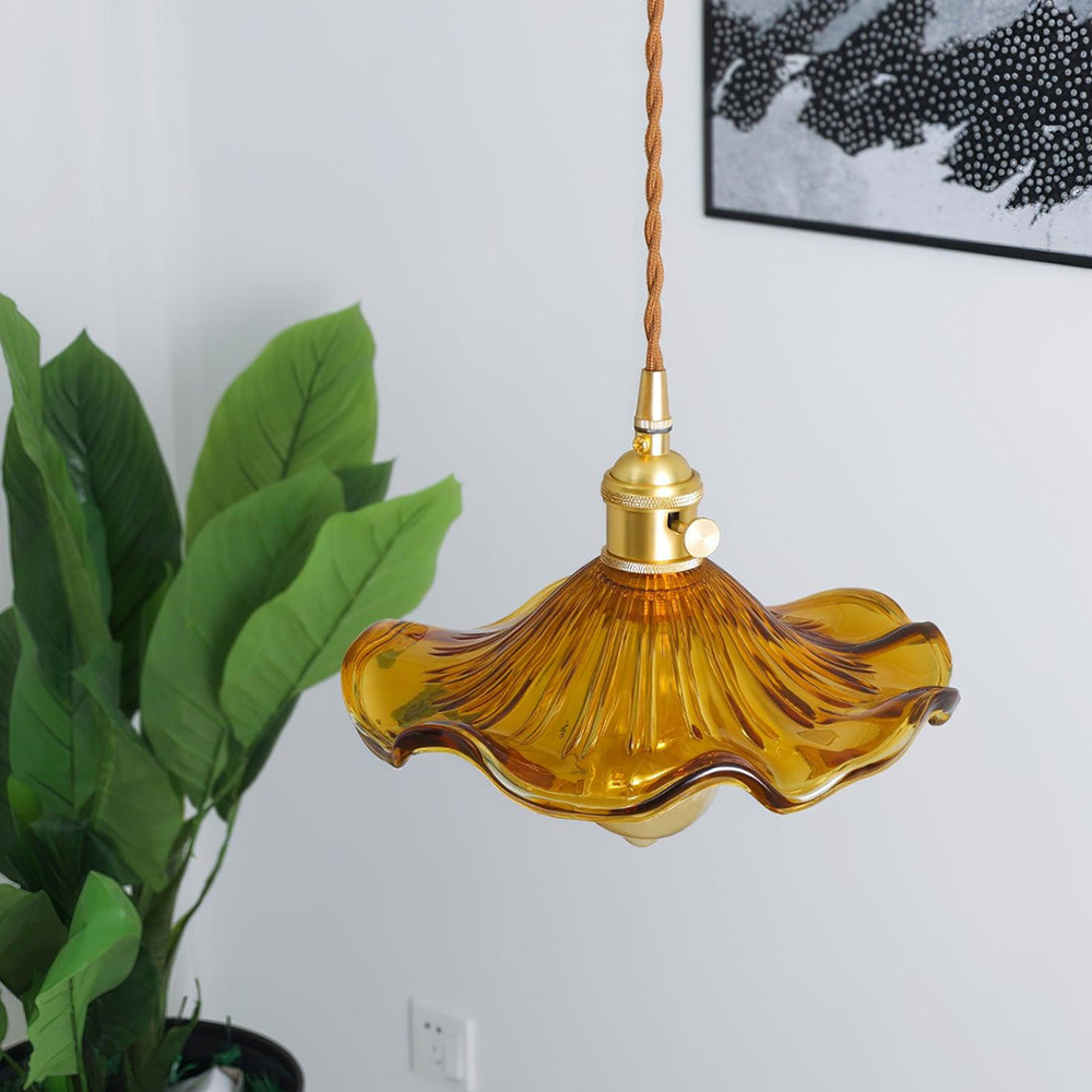 Hangende Bloem Lamp – Natuurlijke Charme En Tedere Geest