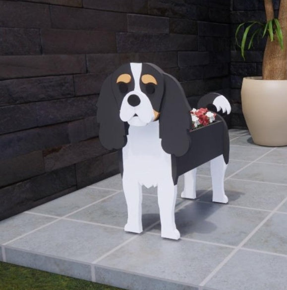 Originele Bloempot — Hondenvorm