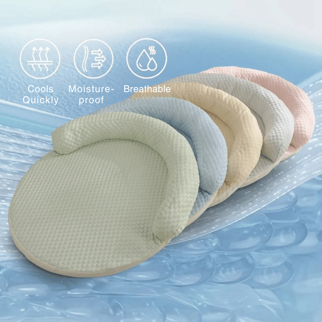 Covor Răcoritor Rotund – Cu Zonă De Odihnă Ridicată