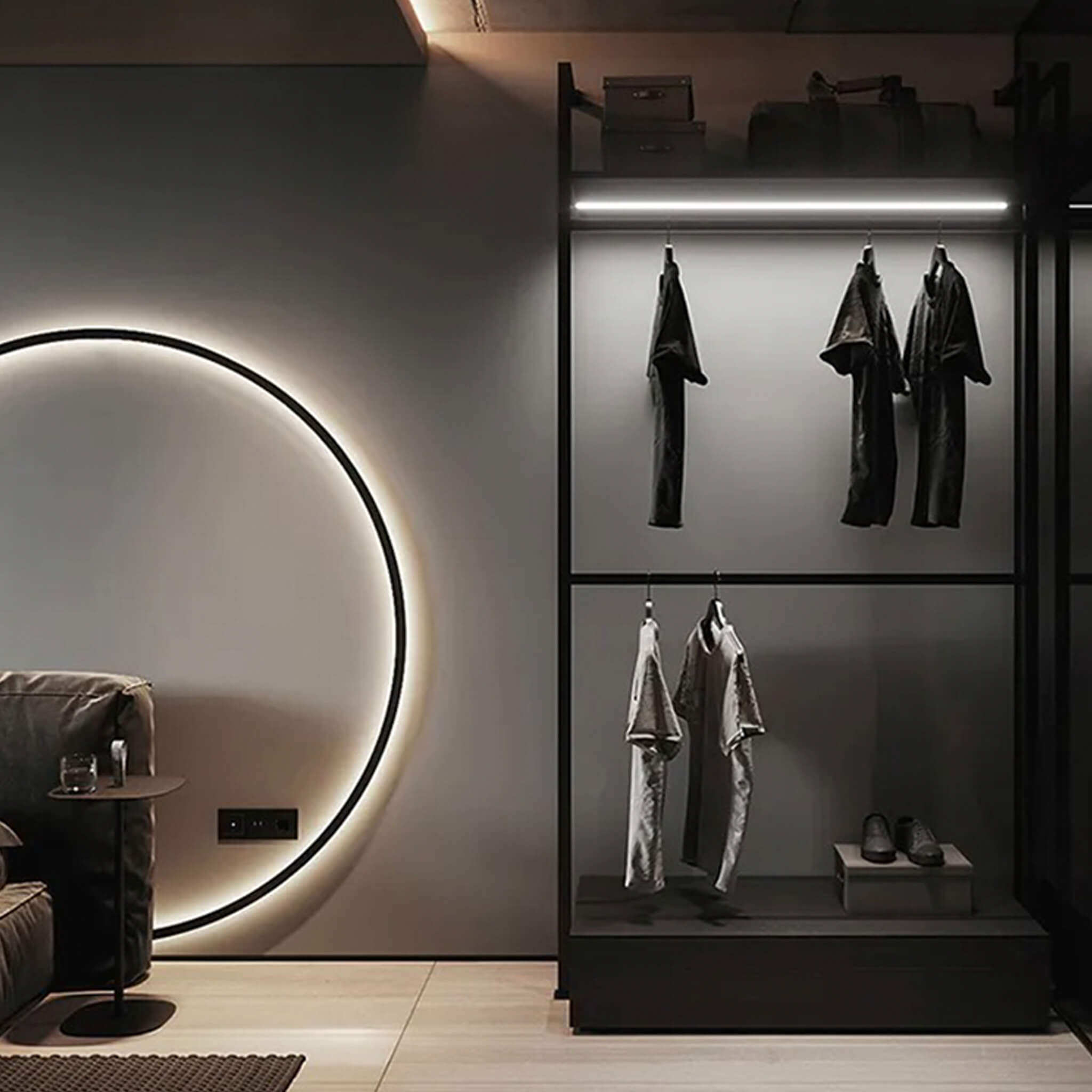 مصباح حائط هالو - الأناقة والحداثة