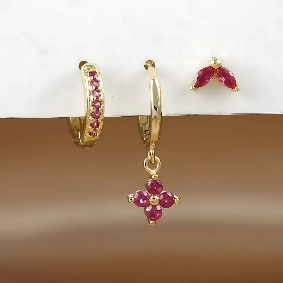 Souprava kroužků a piercingů – Univerzálnost a jemný lesk