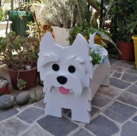 Originele Bloempot — Hondenvorm