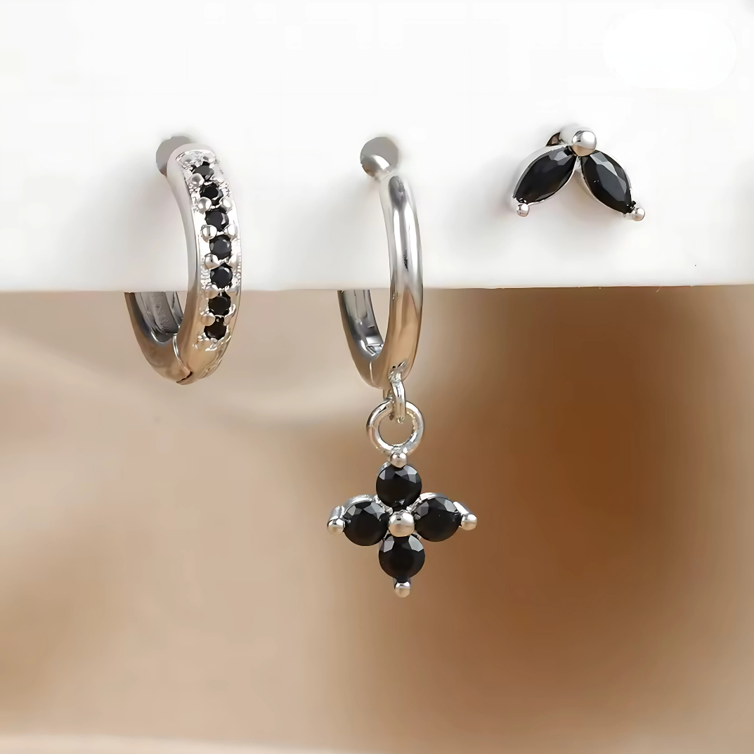 Souprava kroužků a piercingů – Univerzálnost a jemný lesk