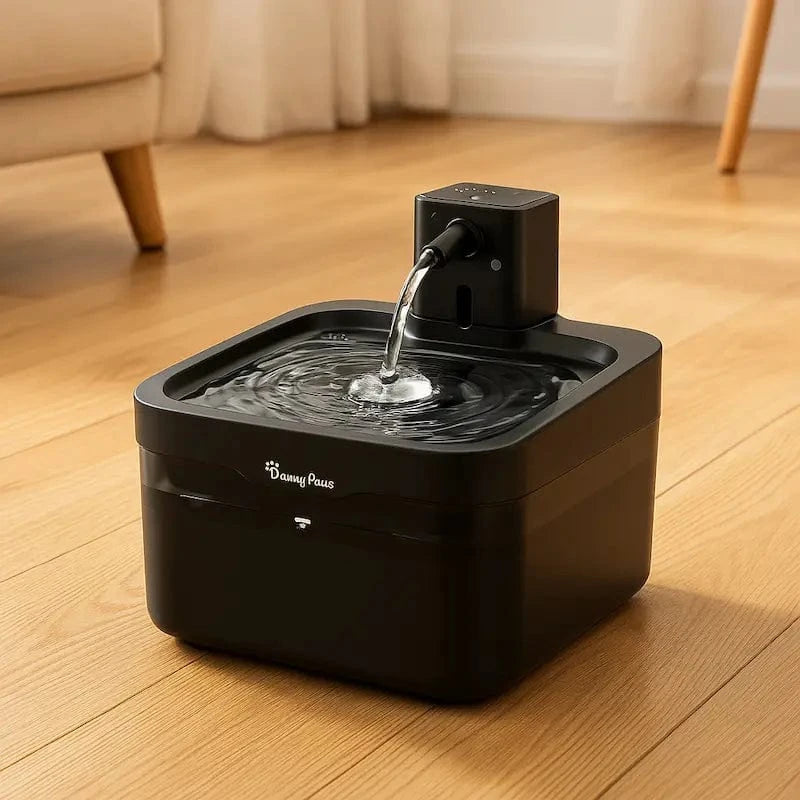 Fontaine À Eau Pour Chat Sans Fil – Liberté Et Hydratation Continue