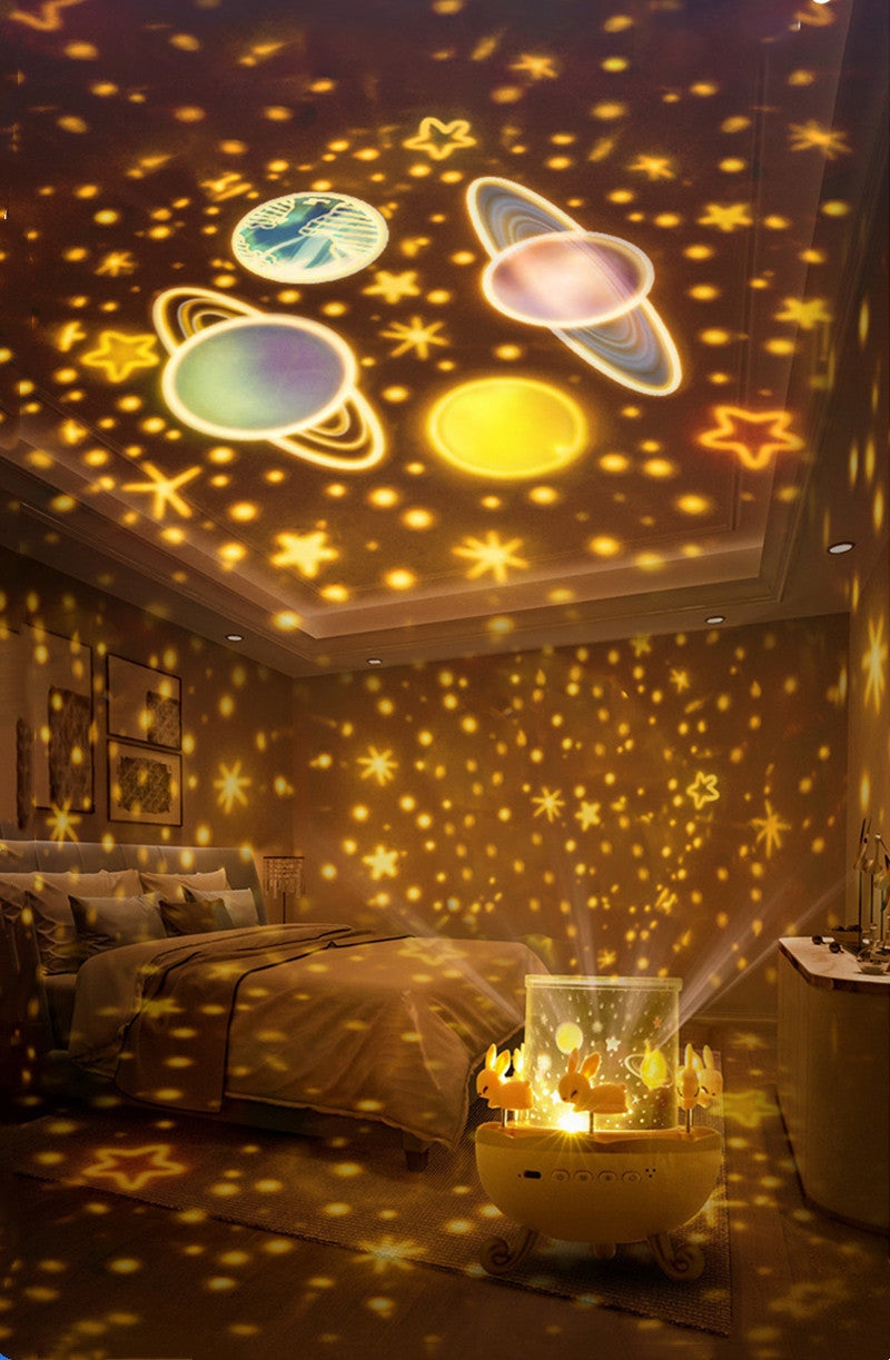 Veilleuse Projecteur — Ciel Étoilé En Lumière