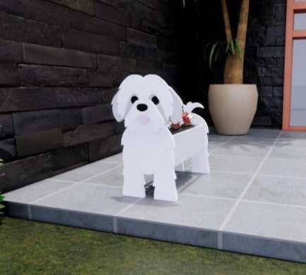 Originele Bloempot — Hondenvorm