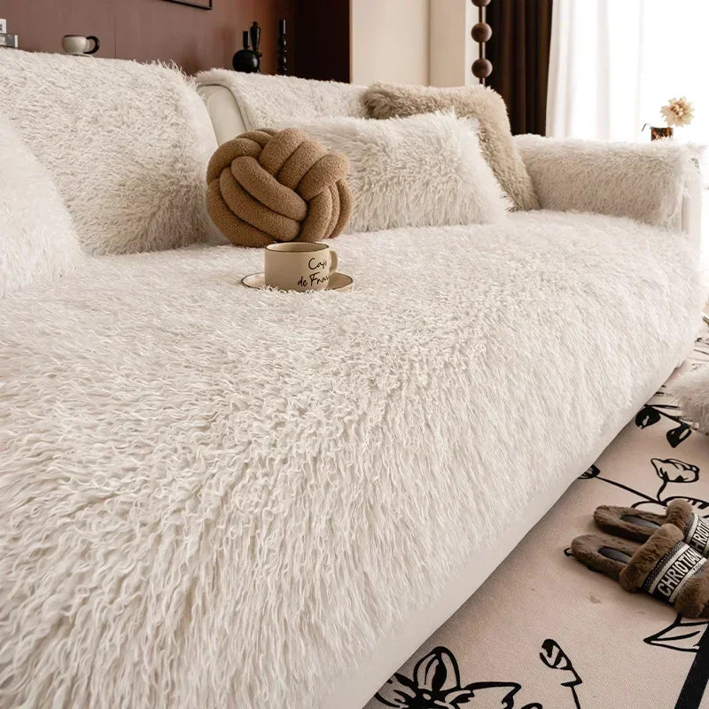 Copridivano in morbido peluche - Comfort assoluto e stile elegante