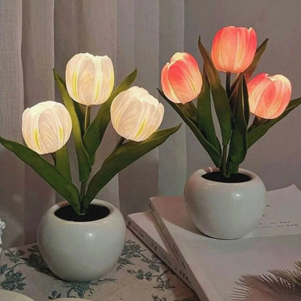 Lampe Décorative Tulipe – Ambiance Chaleureuse Et Raffinée