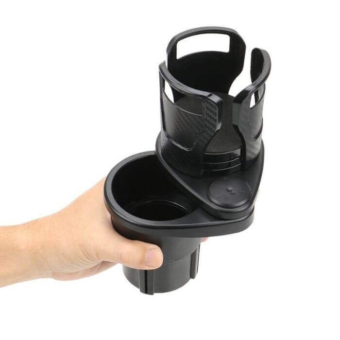 Justerbar kopholder til bilen - nem montering og kørekomfort