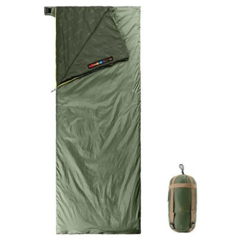 コンパクトな寝袋 - 実用的なデザインと簡単な収納