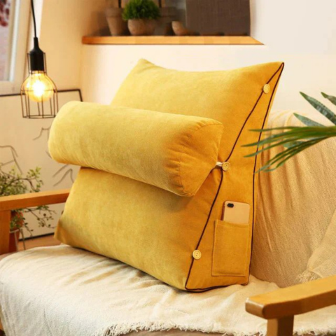 Cuscino di supporto dorsale – Forma a cuneo per una postura ideale