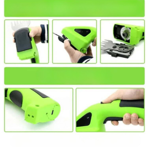 Φορητό Ψαλίδι Θάμνων 2 σε 1 – Ελαφρύ, Χρήσιμο Και Χωρίς Καλώδιο