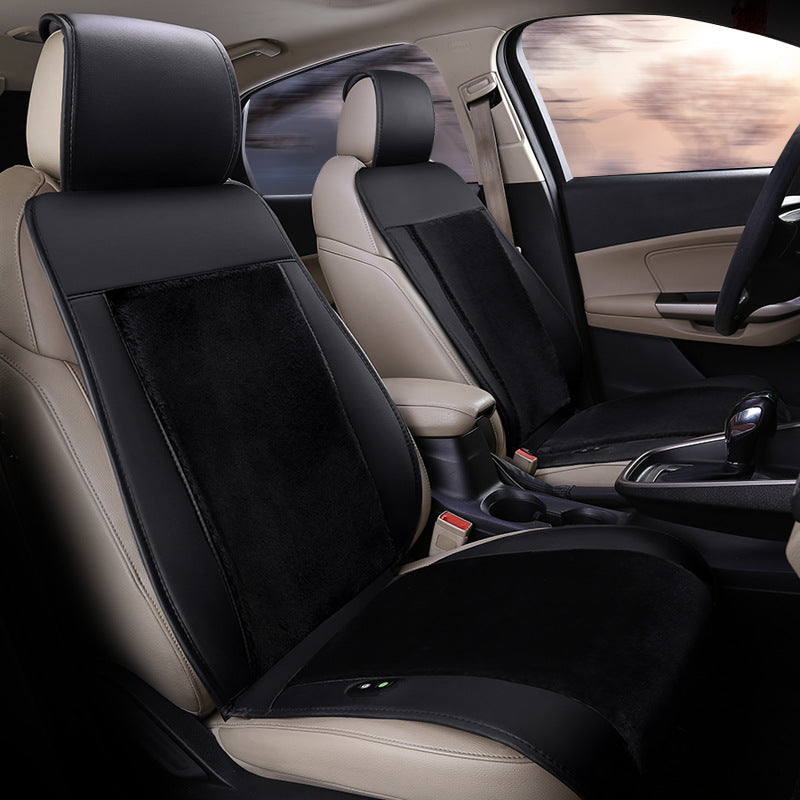 כרית מושב רכב עם מאווררים מובנים — רעננות מתמשכת ונסיעה רגועה