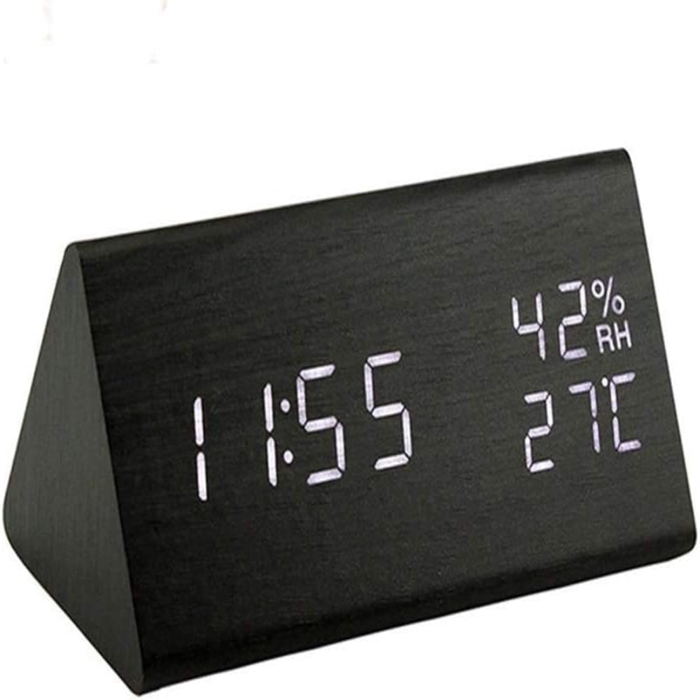 LED-klokke med stemmestyring – Moderne design og intelligent funksjonalitet