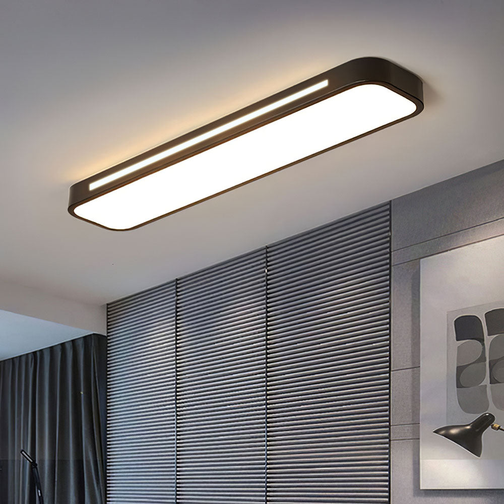 Plafoniera LED Long – Illuminazione Minimalista ed Elegante