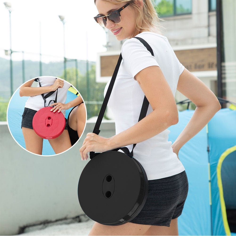 Kestävä kokoontaitettava jakkara – kompakti ja helppo kuljettaa