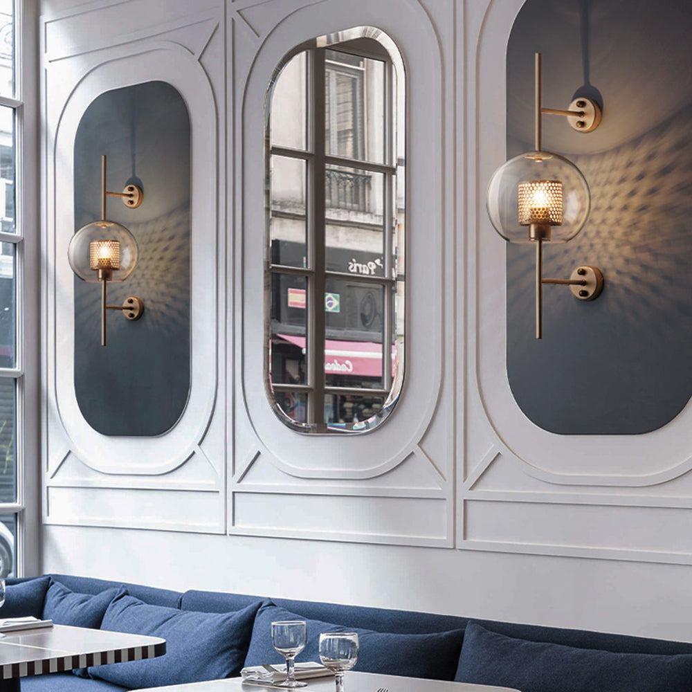 Lampada da parete geometrica industriale - Stile e modernità