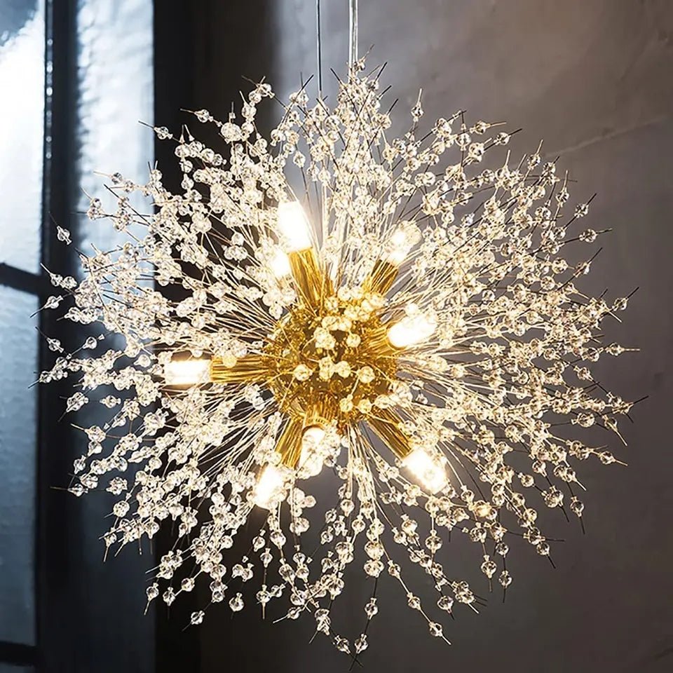 Lustre En Cristal À Suspension – Élégance Et Brillance Intemporelle