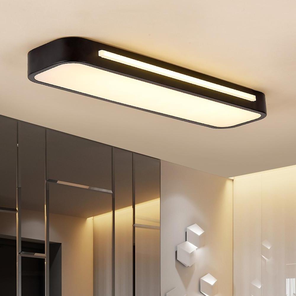 Plafoniera LED Long – Illuminazione Minimalista ed Elegante