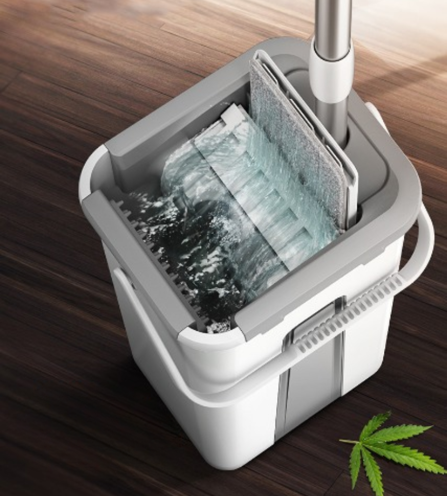 Magisk Serpillière Med Hink — Enkel Och Snabb Rengöring