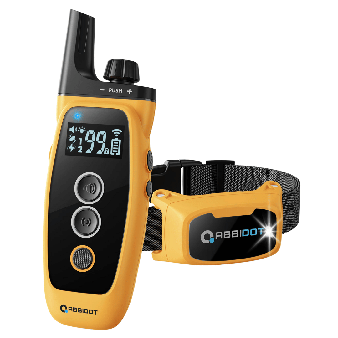 קולר אילוף לכלב – שלט LED וטווח 1000 מ