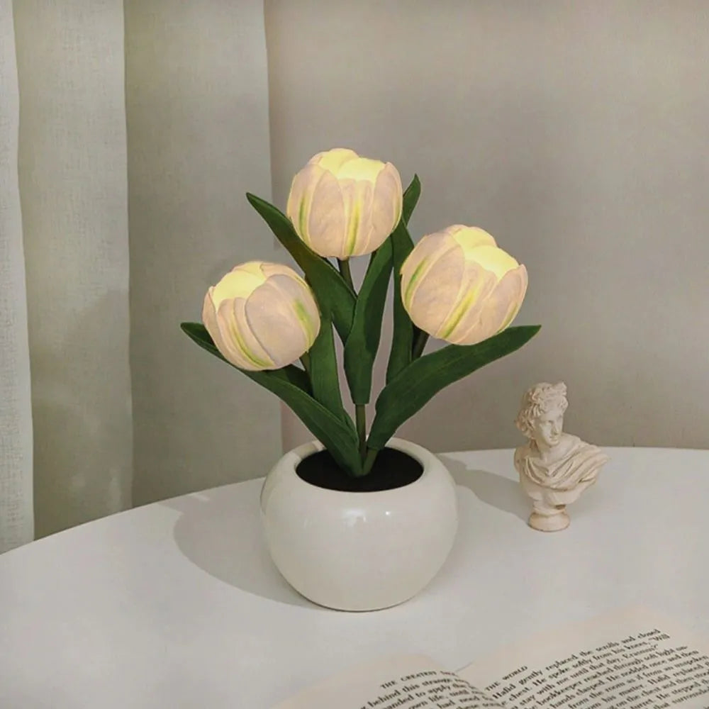 Lampe Décorative Tulipe – Ambiance Chaleureuse Et Raffinée