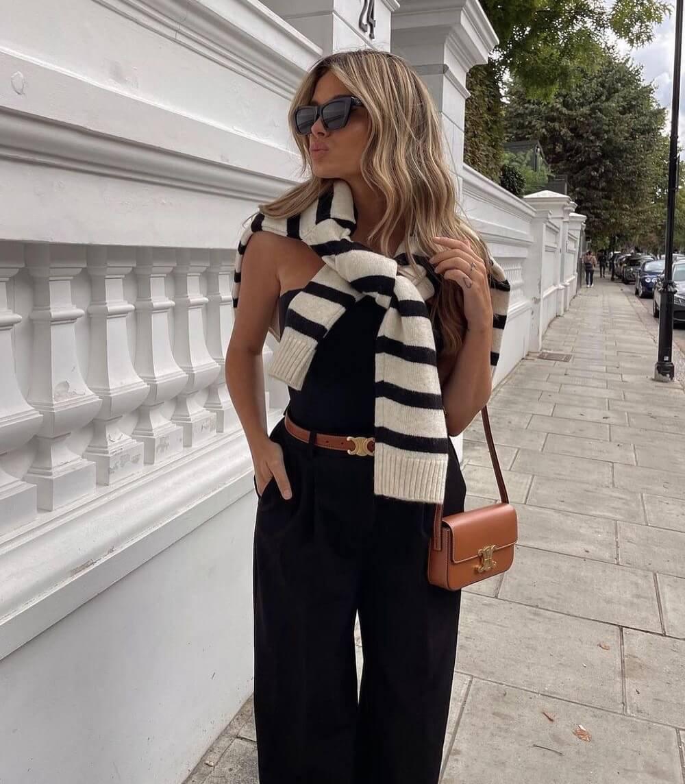 Elegant Belt – Chic Finish And Trendy Golden Buckle 