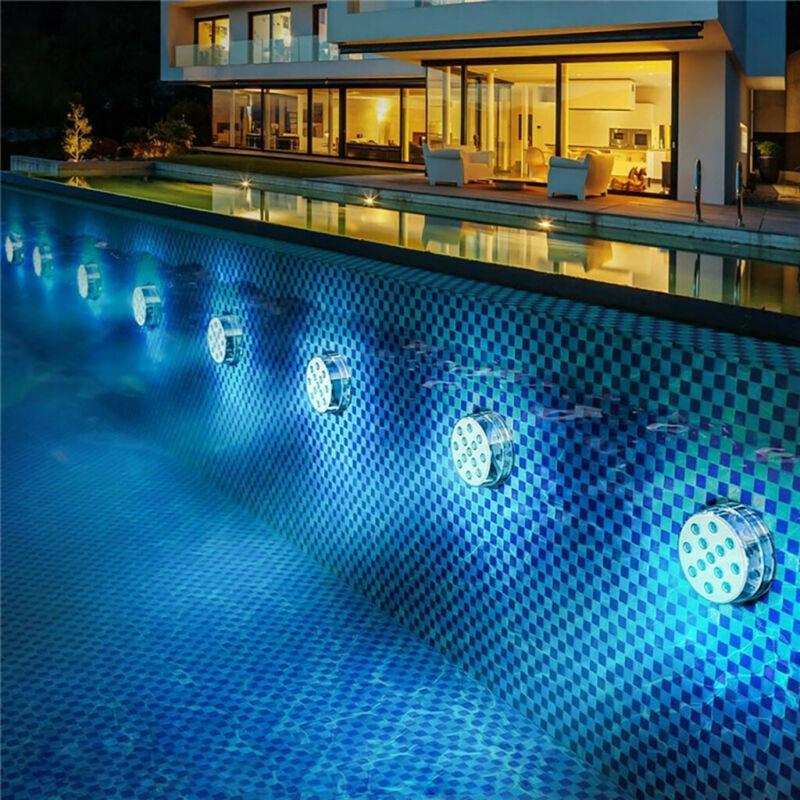 LED-underwaterlampe med fjernbetjening – vandtæt og alsidig belysning 