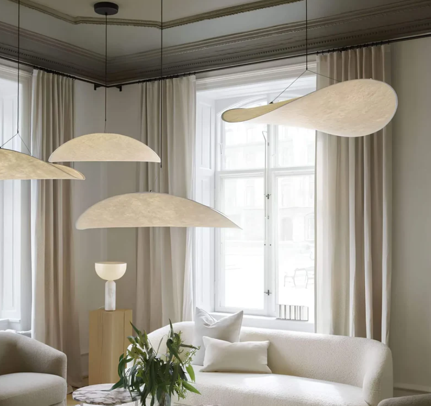 Handgemaakte Plafondlamp – Natuurlijke en Authentieke Elegantie 