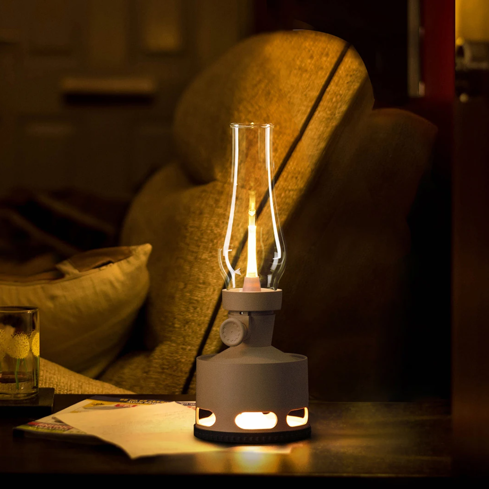 Retro LED-lanterne – Elegant dekorativ belysning 