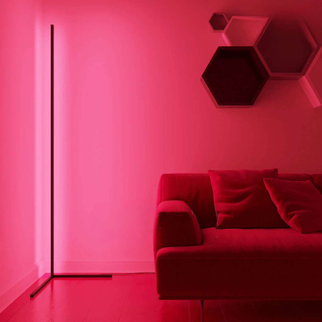 Lampada d'atmosfera ad angolo - Éclat Multicolore & Atmosphère Moderne