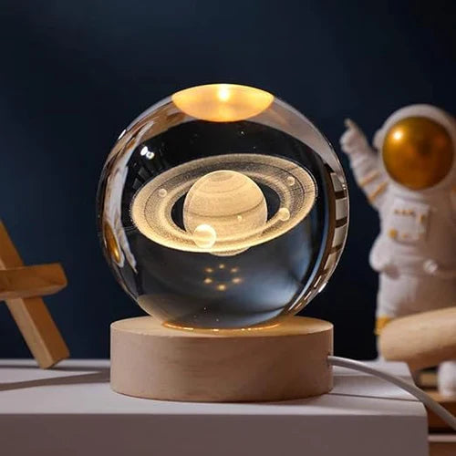 Decorative Led Lamp – Engraved Finish and Contemporary Style 