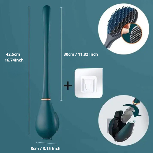 SmartBrush - Elegant och hygienisk silikon WC Brush