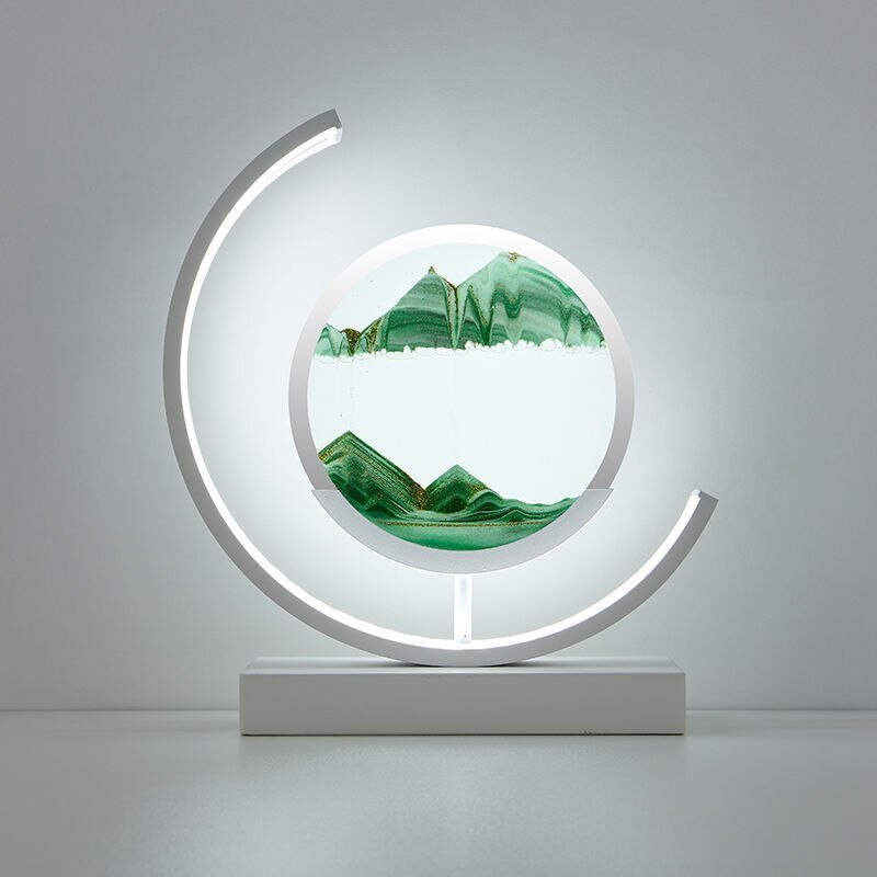 Sand Lamp In Motion – Visual Relaxation And Soothing Ambiance 