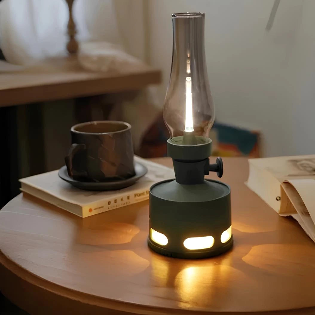 Retro LED-lanterne – Elegant dekorativ belysning 