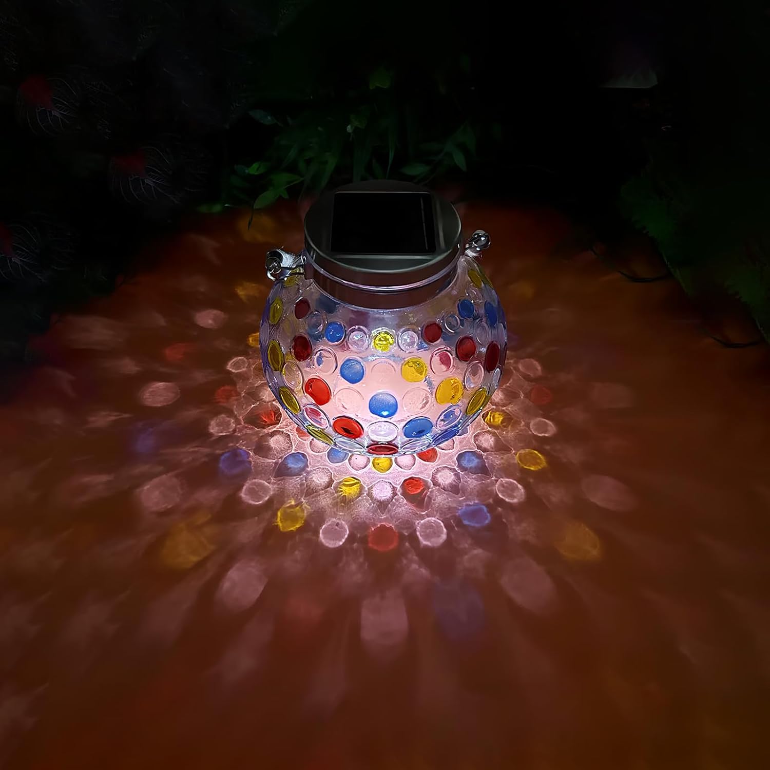 Utomhus Solcellslampa — Elegans i Glas 