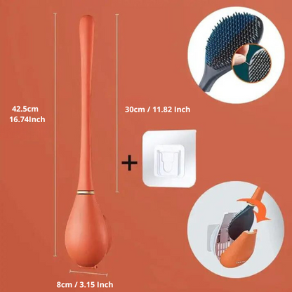 SmartBrush - Elegant och hygienisk silikon WC Brush