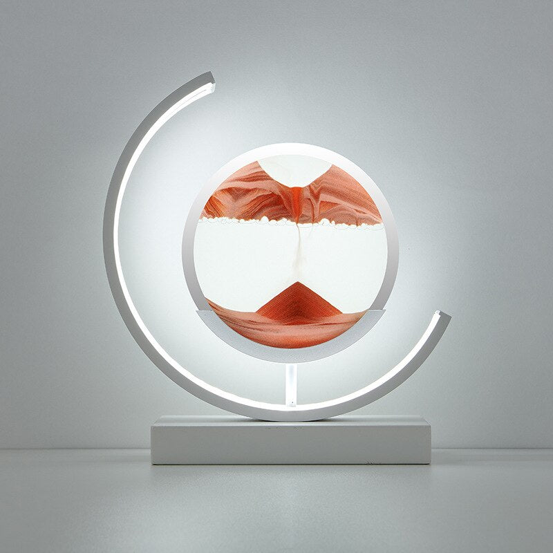 Sand Lamp In Motion – Visual Relaxation And Soothing Ambiance 