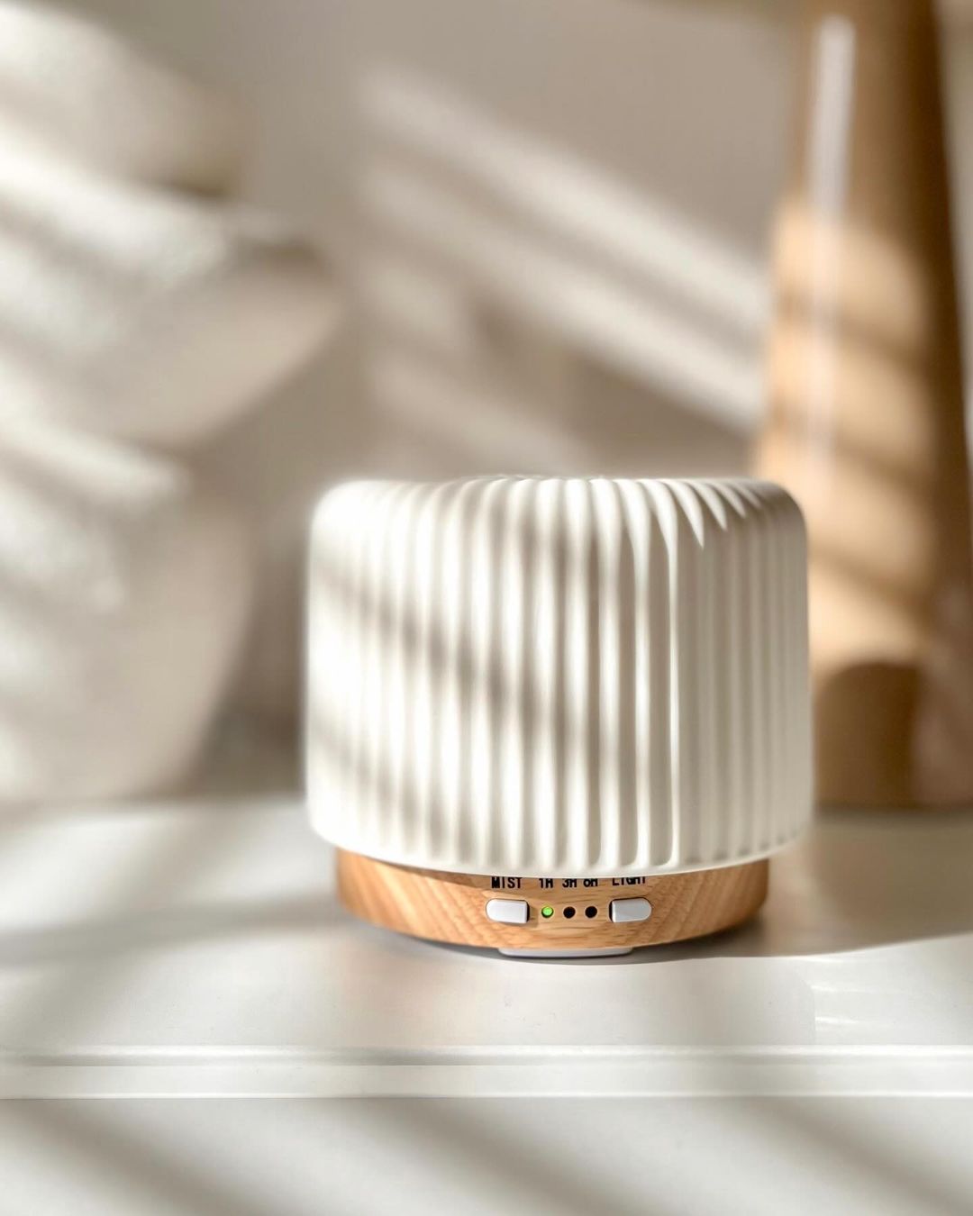 Difusor de perfume de cerámica – Elegancia y ambiente relajante 