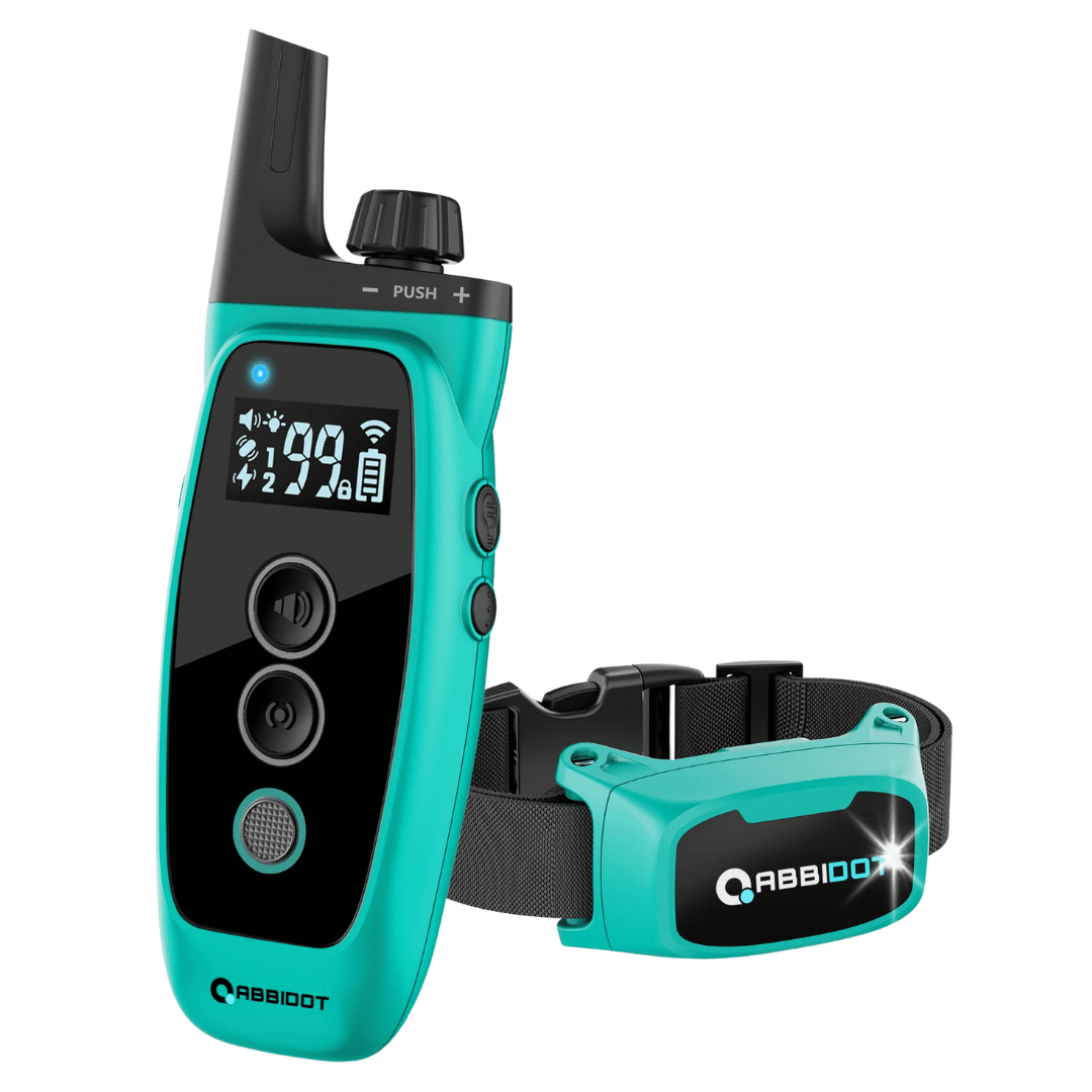 קולר אילוף לכלב – שלט LED וטווח 1000 מ 