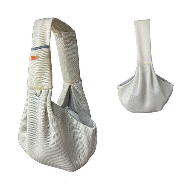 תיק נשיאה נושם לכלב – רצועת כתף נוחה ואוורור אופטימלי 