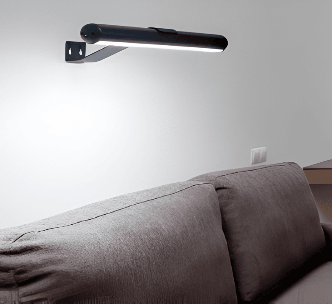 USB Rechargeable Cordless Rotating Led Wall Lamp - Full Rotation & Convenient Recharge
