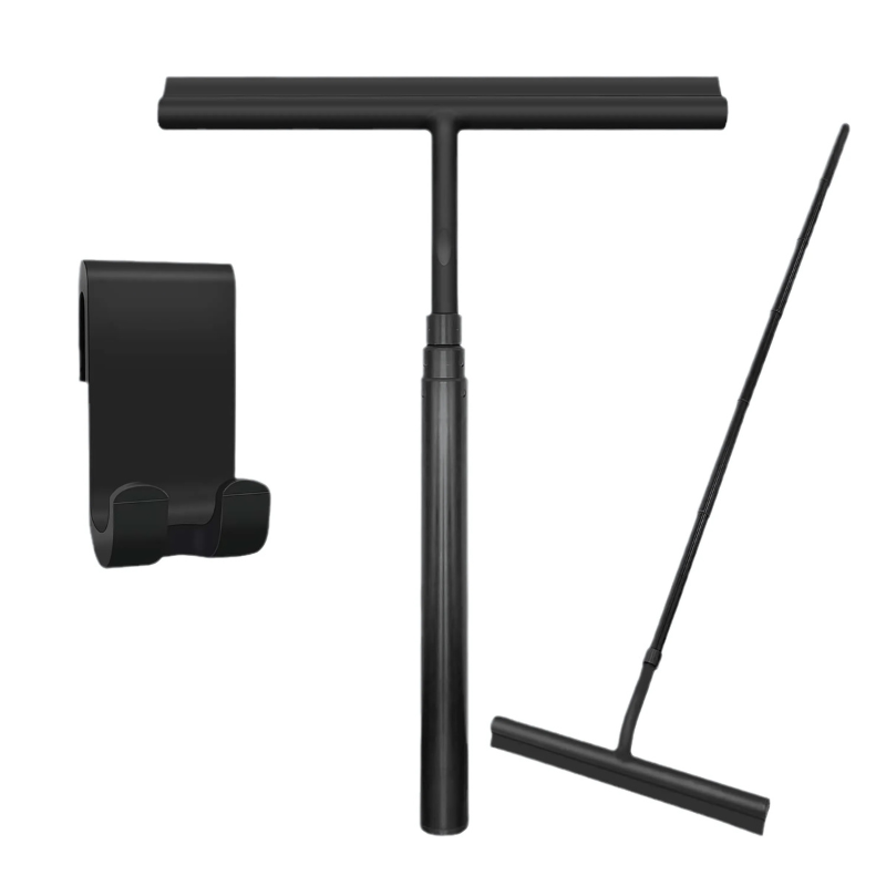 伸縮式シャワー用ラクレット – 簡単で労力を要しない掃除 