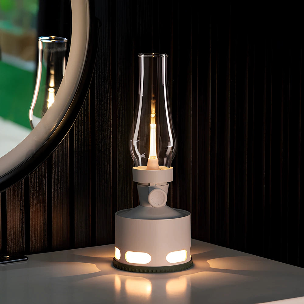 Retro LED-lanterne – Elegant dekorativ belysning 